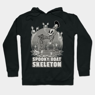 Spooky Boat Skeleton - Classic Animation Hoodie